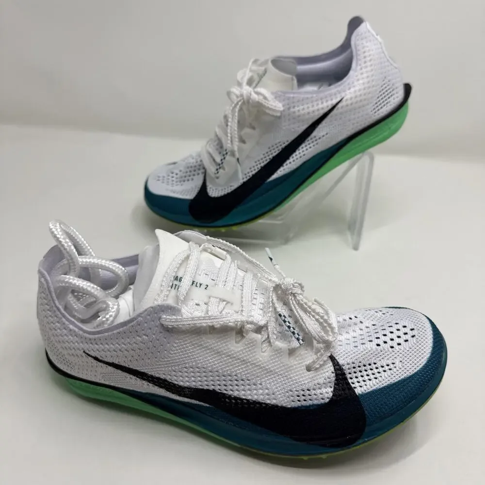 Nike ZoomX Dragonfly 2 Elite Track Spikes White Men’s Size 4.5 / W 6 FZ9315-102